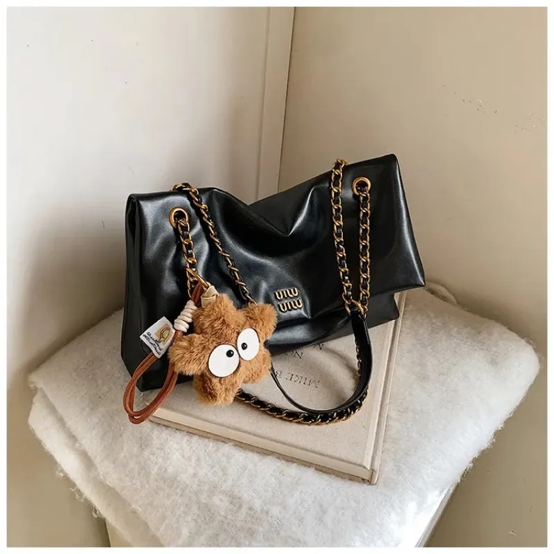 Designer Bag Shoulder Bag Crossbody Bag Luxury Bag Purse Fashion Hundred Women's Handbag High Quality Leather Small Square Bag Black Letter Multi