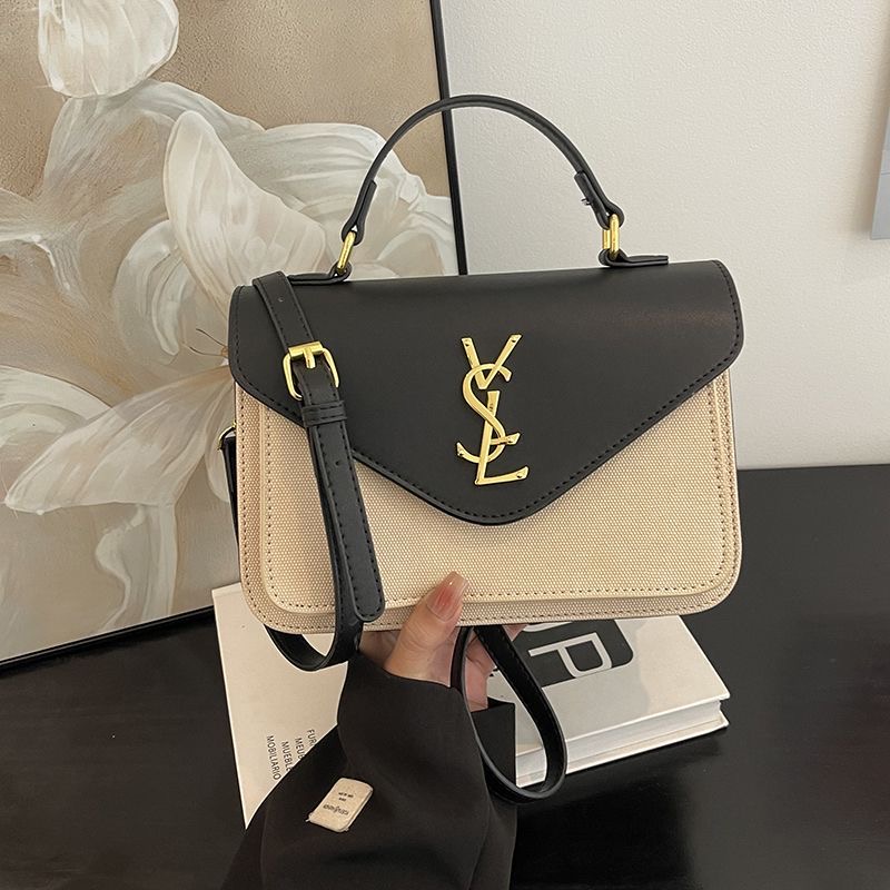 Free Shipping Chain Underarm Bag Women 2025 New Style Fashion Versatile Party Bag Letter Print Shoulder Crossbody Bag Pink Khaki001