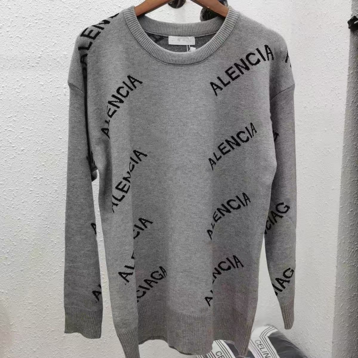 Women's Sweaters Designer Fashion O Neck Sweater Women Autumn And Spring Pullover Long Classic Knit Top