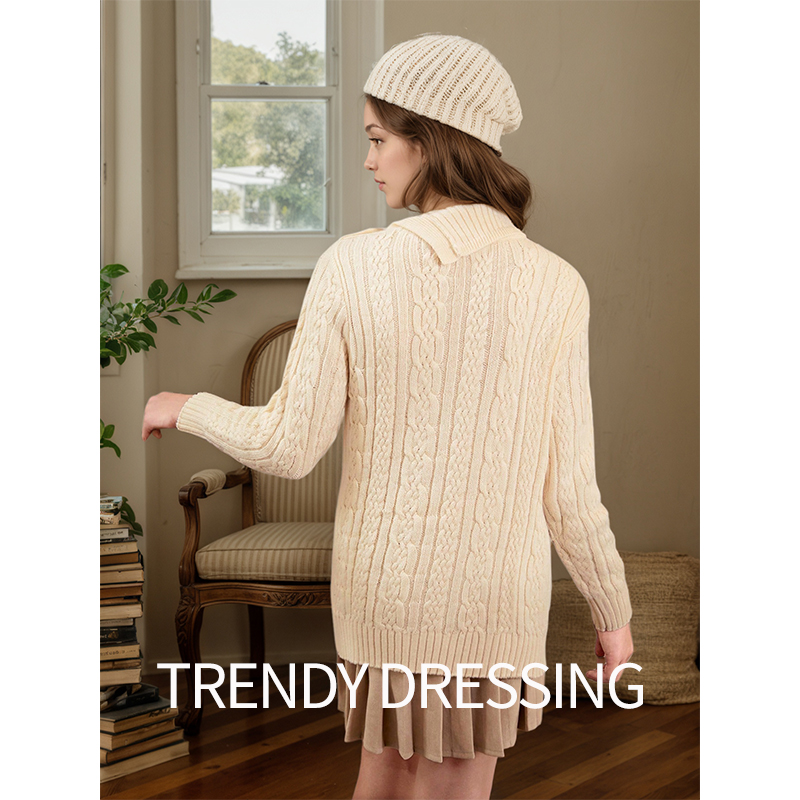 Kids Clothing Sweaters Pullover Child's Soft Knit Pullover Sweater Comfortable Everyday Apparel with Stylish Design 3317