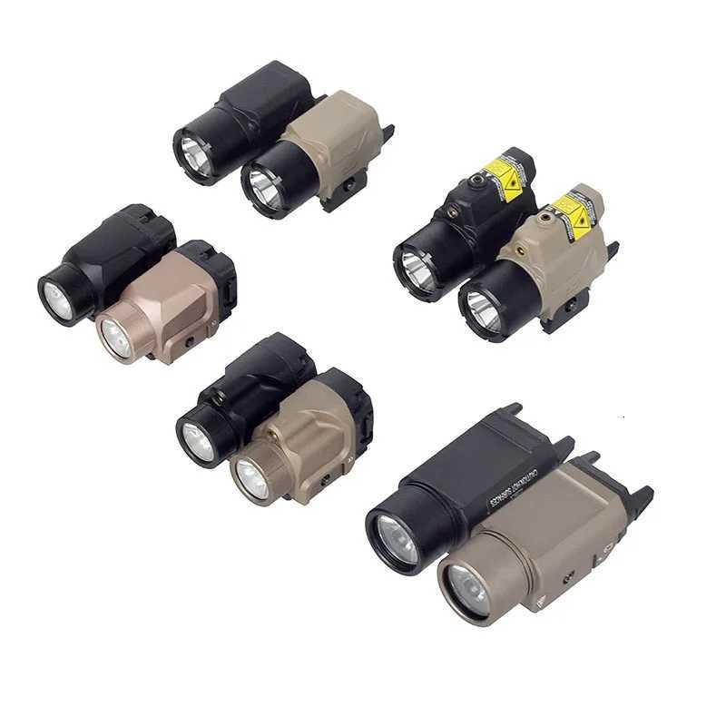 Tactical Olight Lamp TR8 TR7 TR1 Series Airsoft Weapons Light Scout Pistol Glock Strobe Flashlight Olight Airsoft 20mm Rail W250722