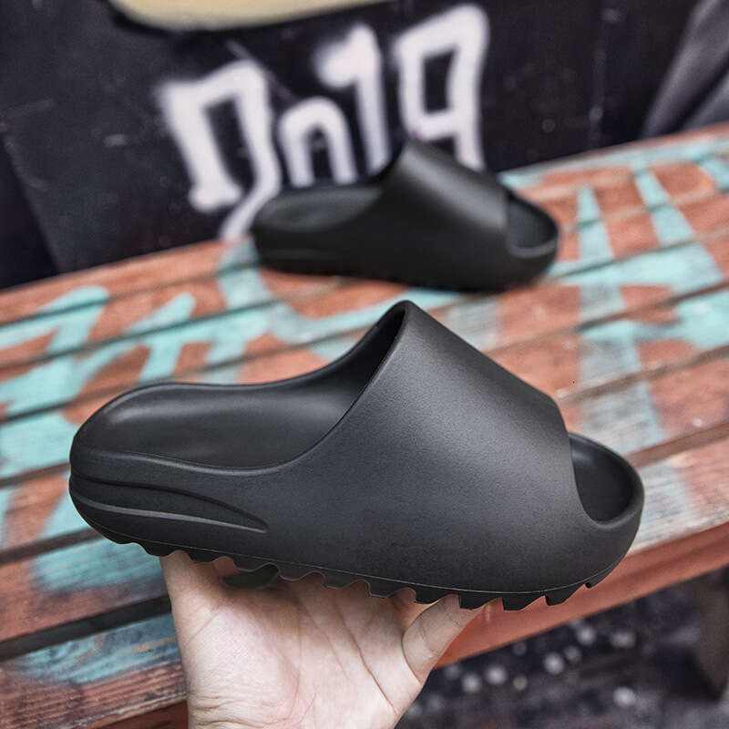 Putian 2025 New Coconut Summer Indoor and Outdoor Soft Thick Sole One-Word Slippers Couple Shoes