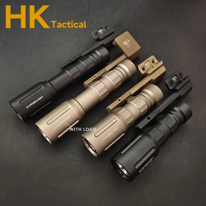 Sotac V2 LED Tactical Flashlight Airsoft Rifle Hunting High Power Weapon Lamp V2 1000 Lumens Metal M300 M600 Scout Light W250722