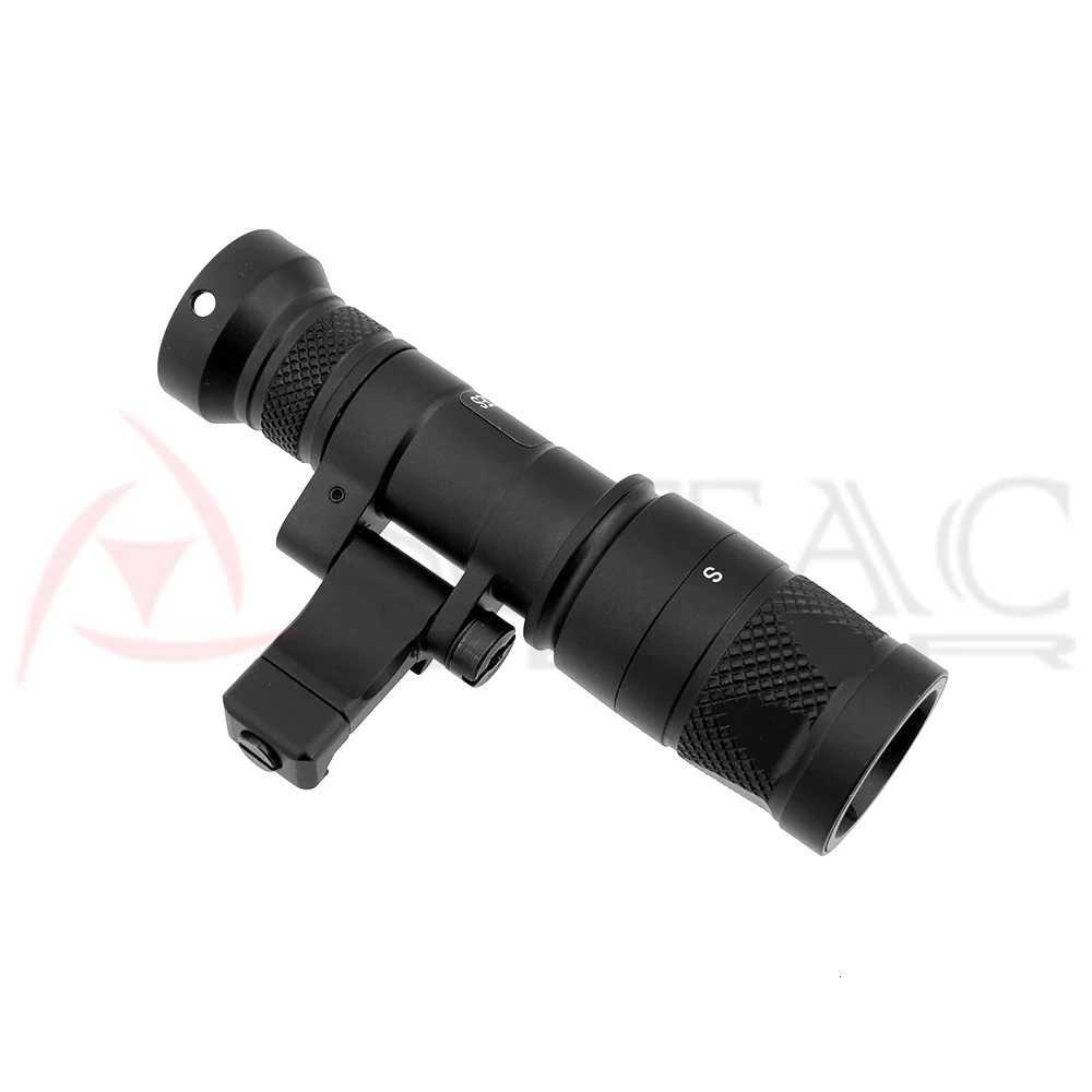 340V Scout Light Tactical Flashlight Strobelight Mini Infrared Scout Light Pro with MLOK Adapter with 20mm Picatinny Rail W250722