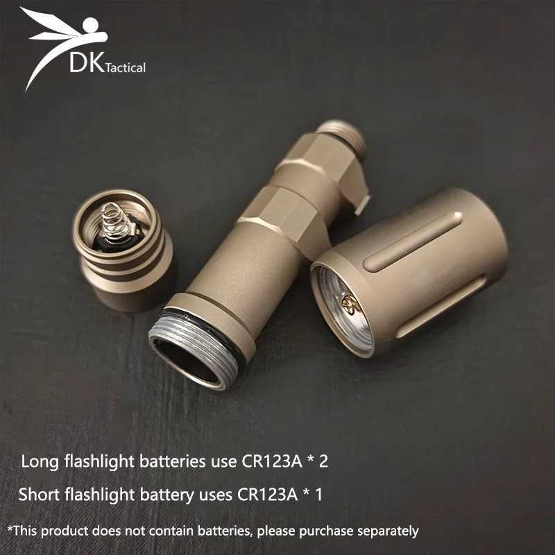 1000LM / 1300 LM High Power White LED Tactical Handheld Metal Airsoft Flashlight for Hunting Rifle Weapon W250722