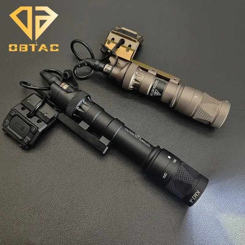Tactical SF M300V M600V Flashlight Hunting Weapon CNC Metal Scout Light with ModButton Pressure Switch 20mm Picatinny Rail Mount W250722
