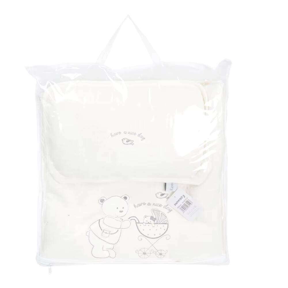 3-Piece Baby Bedding Set - Soft Cotton and Polyester Blend, Four Seasons Universal, Newborn Size