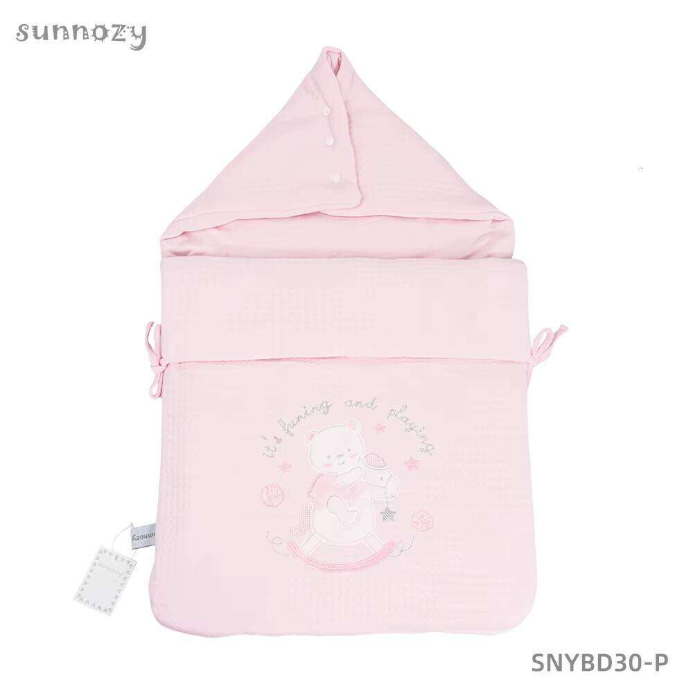 2024 Newborn Autumn & Winter Wrap Hooded 0-6 Months Baby Sleeping Bags