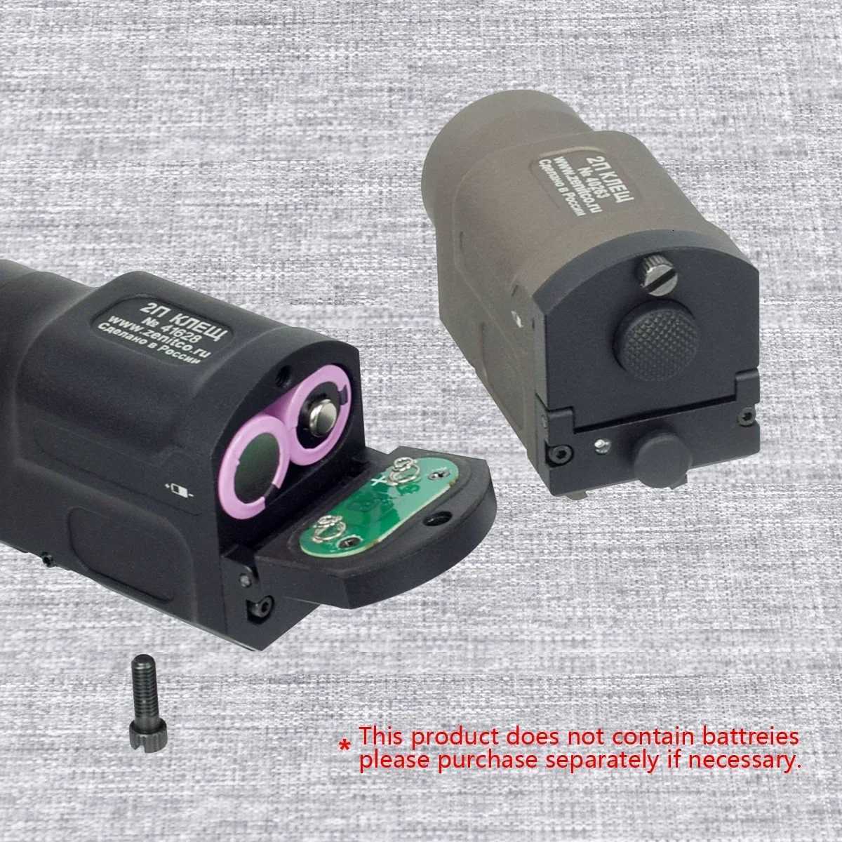 Tactical Metal Zenitco New AK-SD KLESCH-2U Weapon Gun Flashlight AK47 AK74 LED Strobe Hunting Airsoft Rifle Light Fits 20mm Rail W250722