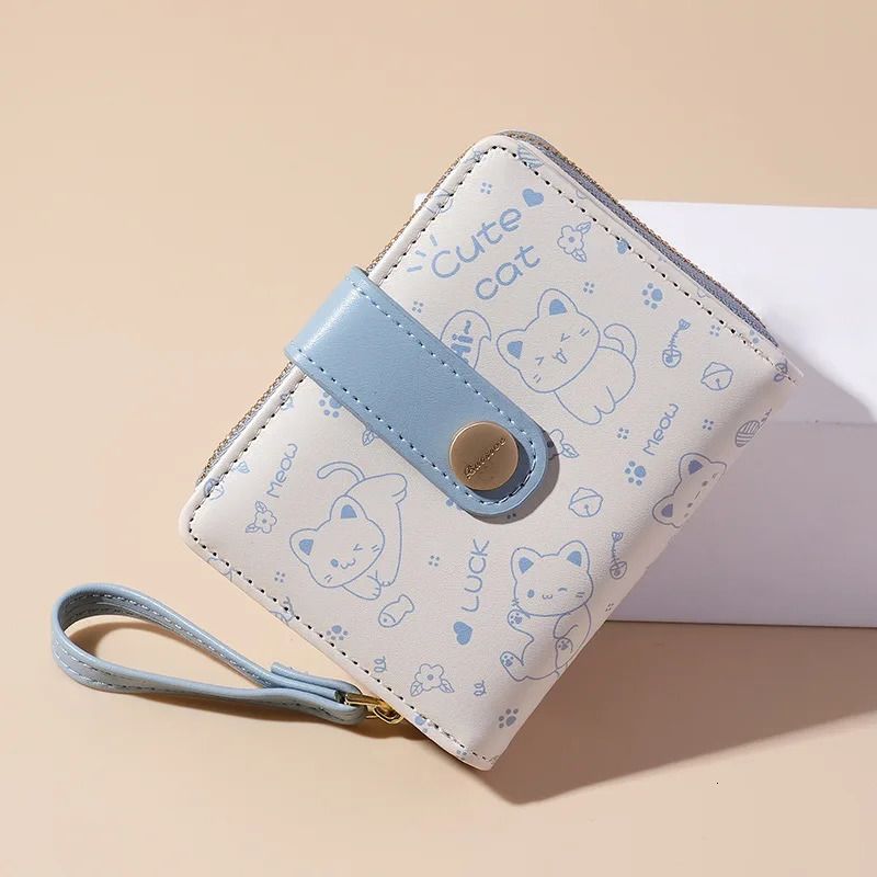 Chic Animal Motif Female Accessory: Small Capacity Zipped Pouch for Daily Carry-On Cash Management