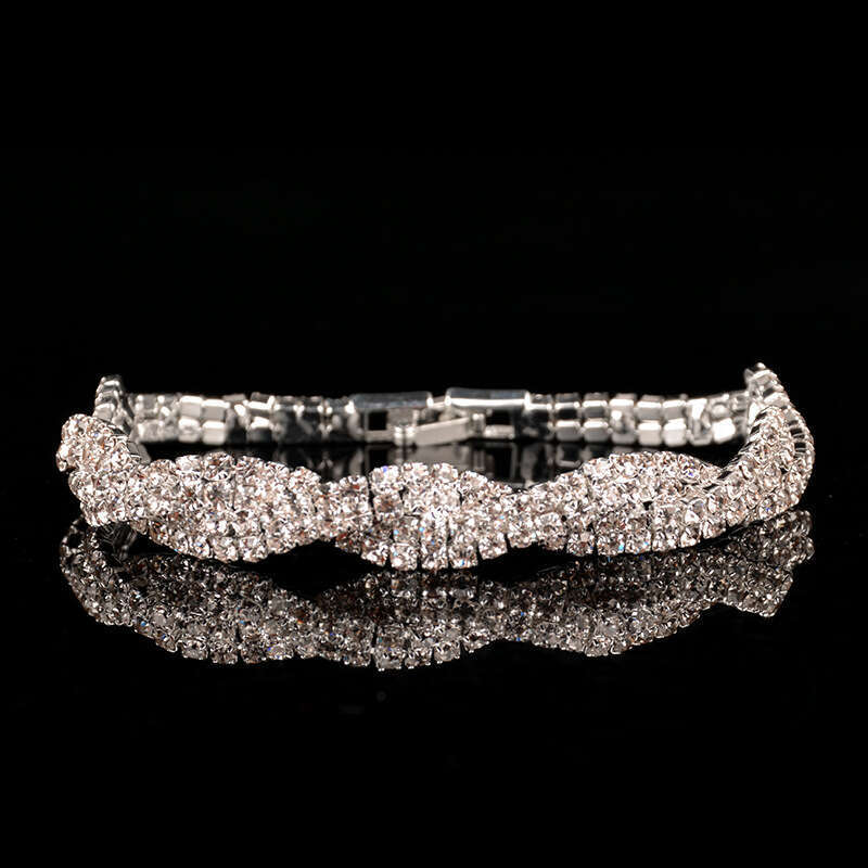 Jewelry for Women Factory New Versatile Personality Rhinestone Bracelet Fashion Simple