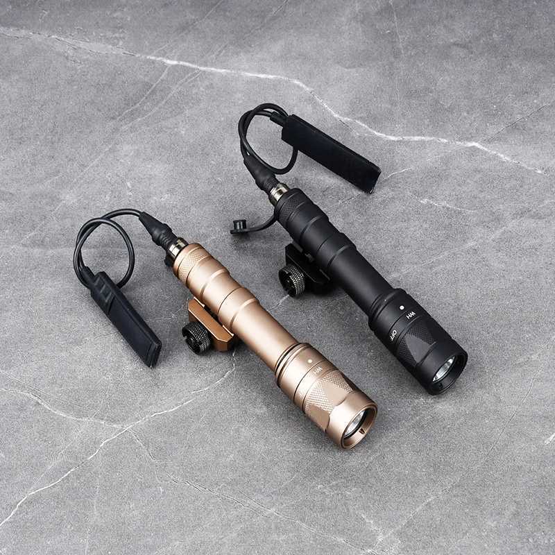 600 Tactical LED Light 600W Flashlight Strobe Light Airsoft Metal Weapon Lamp Hunting Search Fit Picatinny Rail With SF Mark W250722