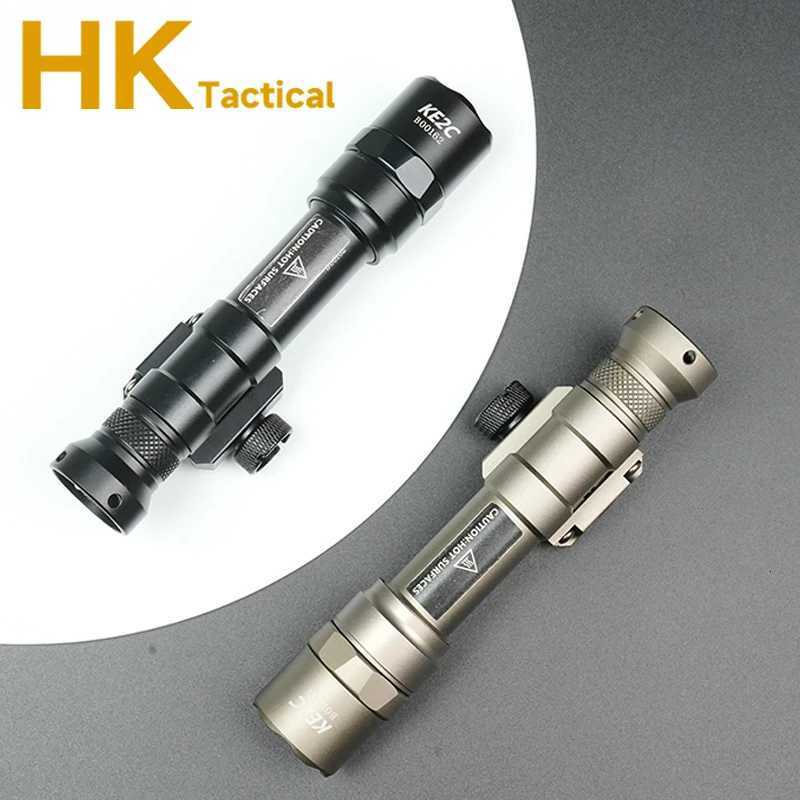 Airsoft Tactical Flashlight Gear M300B M600B Outdoor Hunting Scout Light For 21MM Picatinny Rail With SF Lights Up The Tailgate W250722