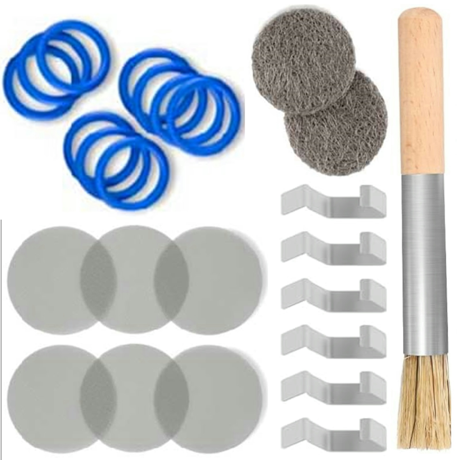 2 Pcs 16 feet Balloon Bag and Cleaning Brush Set Wear compatible with storz bickel EASY VALVE volcano bag