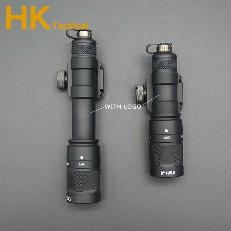 300V 600V Tactical Light Mini Weapon Light White Light Output Constant / Momentary / Strobe Flashlight Hunting 20mm Rail W250722