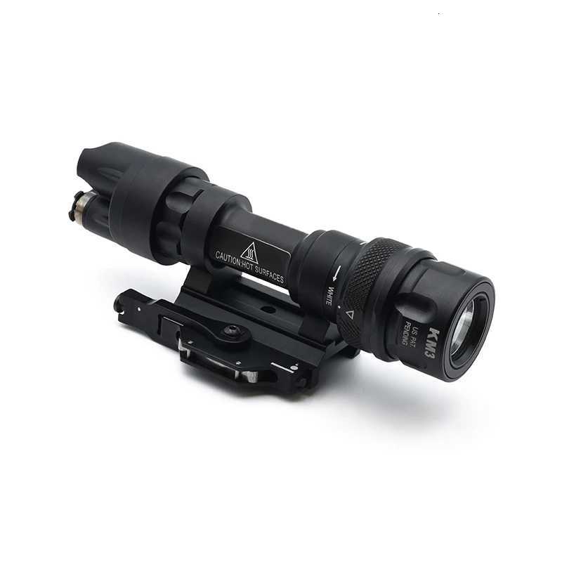 Light M952V IR Scout LED White Dual Output Remote Switch Pressure Flashlight W250722