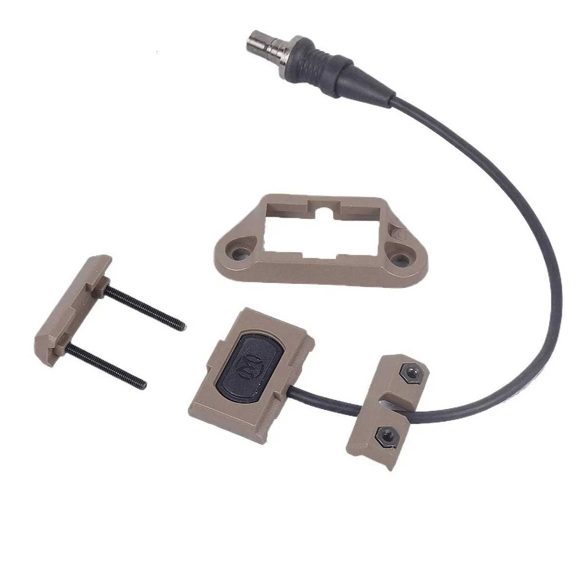 Tactical Surefire M300 M600U M-Lok Keymod 20mm Rail Rifle Airsoft Scout LED Light Button Remote Pressure Switch Weapon Flashlight W250722