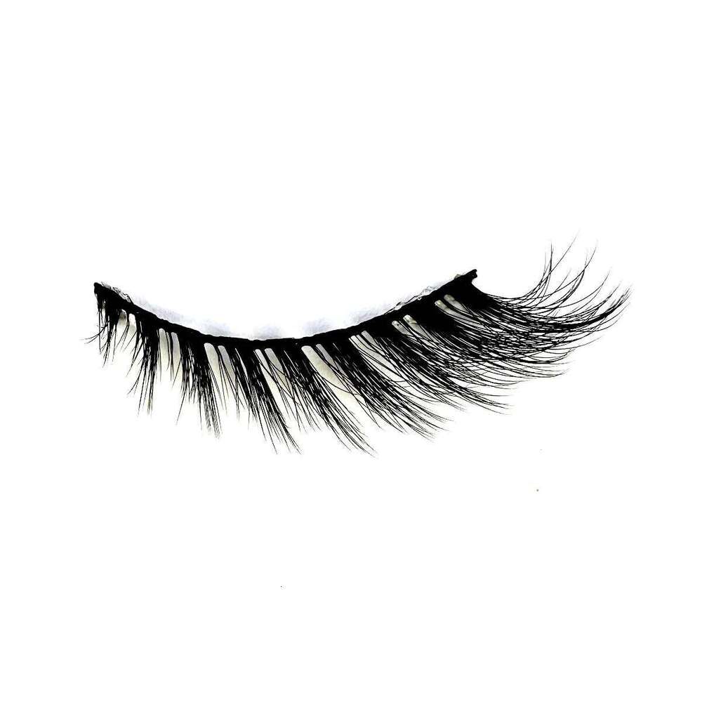 New Cat Lashes Mink 3D Curl Winged Natural Realistic Messy End Eye Elongated Thick False Eyelashes Soft Fake Lashe X250723