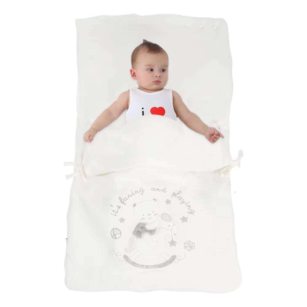 2024 Newborn Autumn & Winter Wrap Hooded 0-6 Months Baby Sleeping Bags