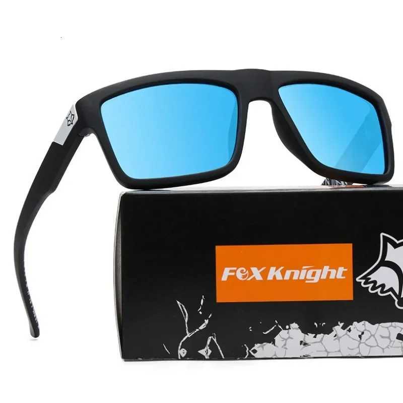 New Fox Knight Brand Square Sunglasses Women Men High Quality Glasses Outdoor Riding Fishing Sun Glasses Retro Shades Uv400 S250723