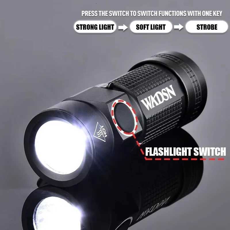 Vadsn Tactical Scout Fast Helmet Light Airsoft Strobe Mini White Led Lamp Constant Momentary Huting Output Helmet Flashlight W250722