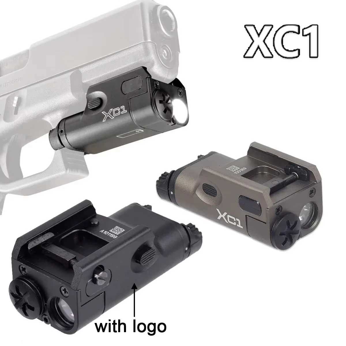 Surefire XC1 XC-1 Ultra-Compact LED Pistol Light for 1911 P320 Glock17 18C 19 22 Hunting Weapon Scout Torch Constant Momentary W250722