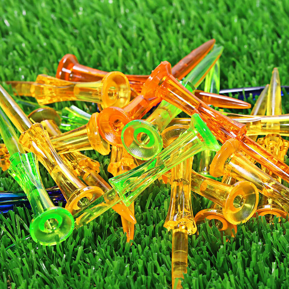 Multi-Color Golf nail 83mmGolf Tees tee New PC plastic nail golf accessories Durable Plastic Golf Tee Accessories for Driving Range & Practice