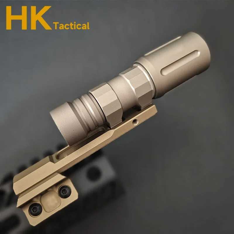 Sotac V2 LED Tactical Flashlight Airsoft Rifle Hunting High Power Weapon Lamp V2 1000 Lumens Metal M300 M600 Scout Light W250722