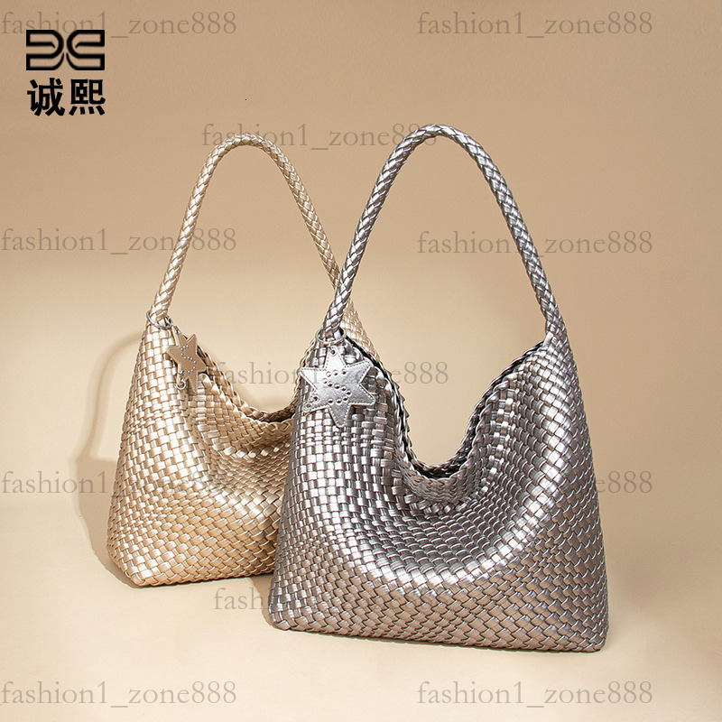 Top quality designer bag new style women CHENGXI luxury woven tote bag shoulder bags hot purse solid color handbag bucket travel bags banquet gift 415