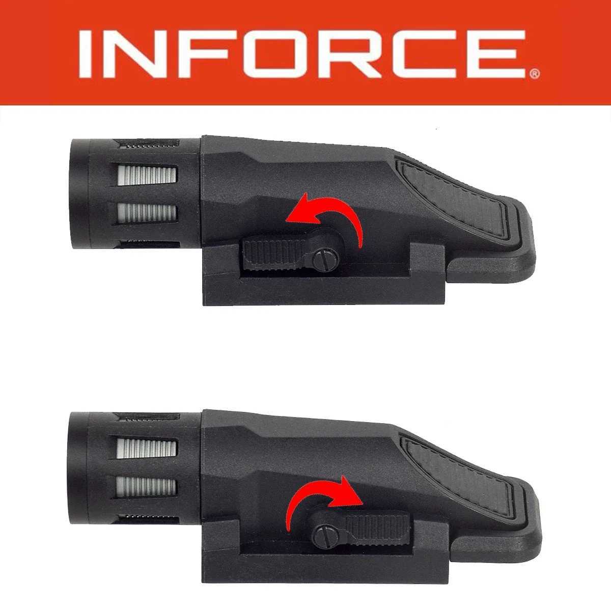 INFORCE WML WML-G2 Hunting Gun Scout Light Airsoft Weapon LED Strobe Constant Momentary Flashlight Fits 20mm Picatinny Rail W250722