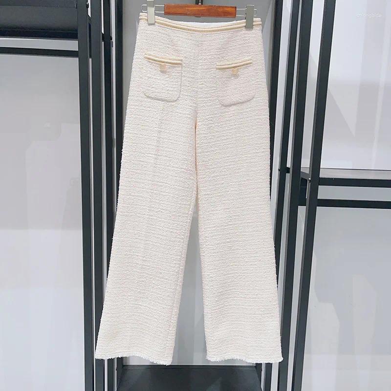 Women's Jackets Women 2025 Early Spring Casual Vertical Striped Suit Collar Short Jacket / Straight Trousers TUES