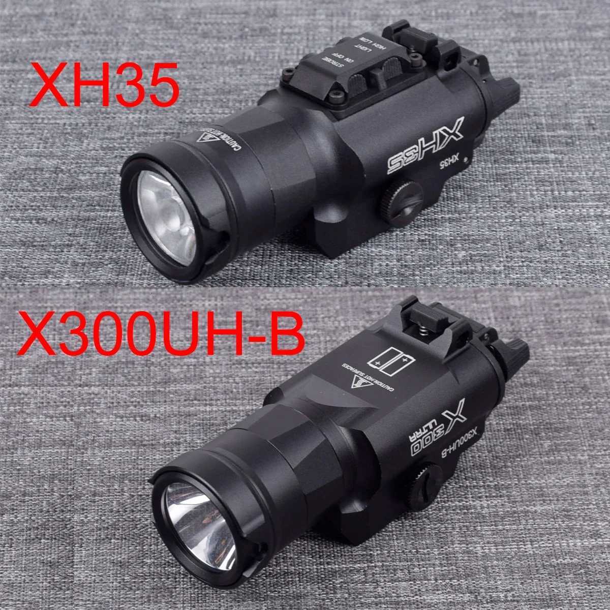 Tactical X300 Upgrade XH35 X300UH-B Weapon Scout Light 1000 Lumens Ultra-High Dual Output LED Hunting Flashlight for Glock 17 19 W250722