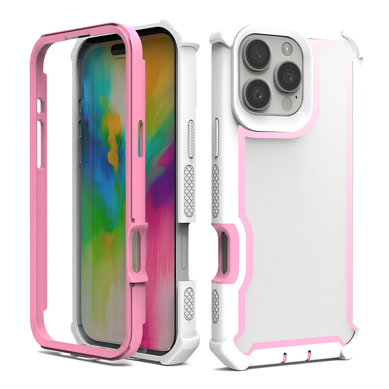 Four Corners Military Grade Heavy Duty Armor Rugged Clear Acrylic Case For iPhone 17 16 15 14 13 12 11 Pro Max Samsung S23 FE S24 Ultra S25 Edge A06 A