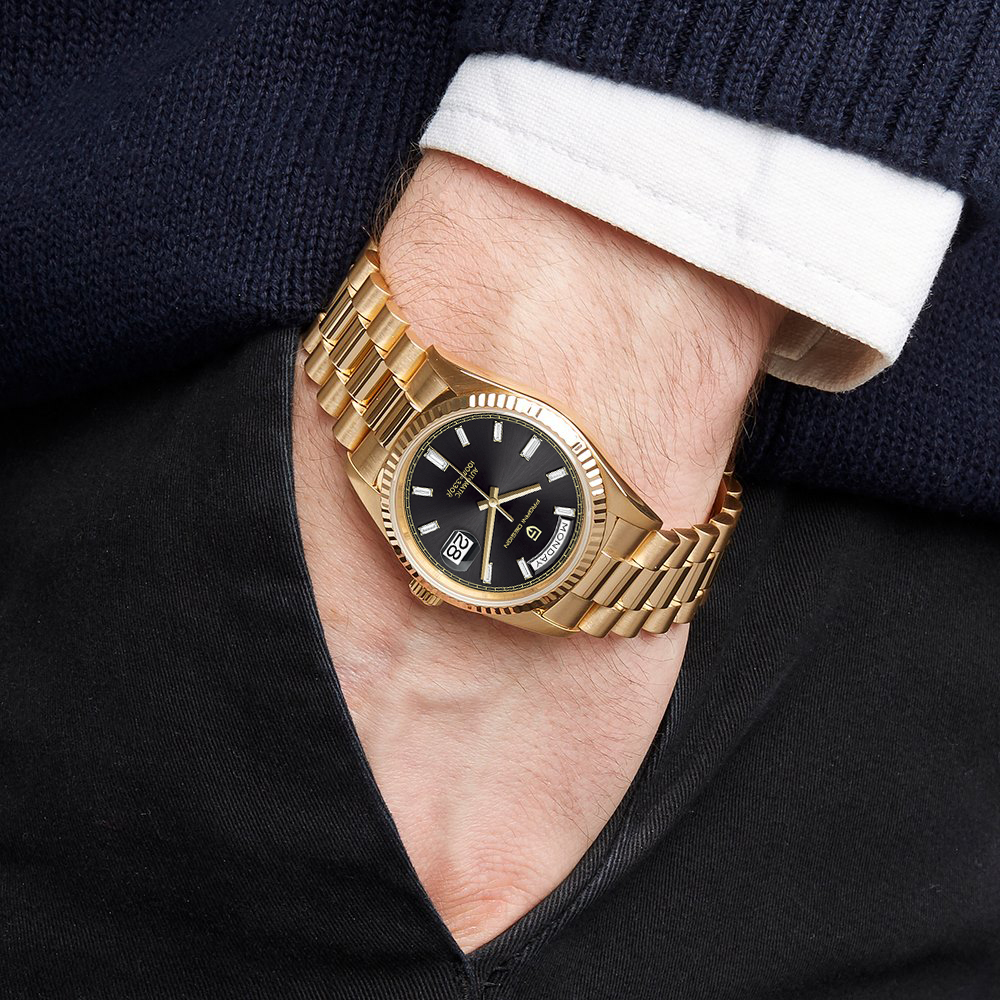 2025 New PAGANI DESIGN DD36 Mens Mechanical Watches Gold Luxury Automatic Watch For Men AR Sapphire Mirror Waterproof Gift Clock