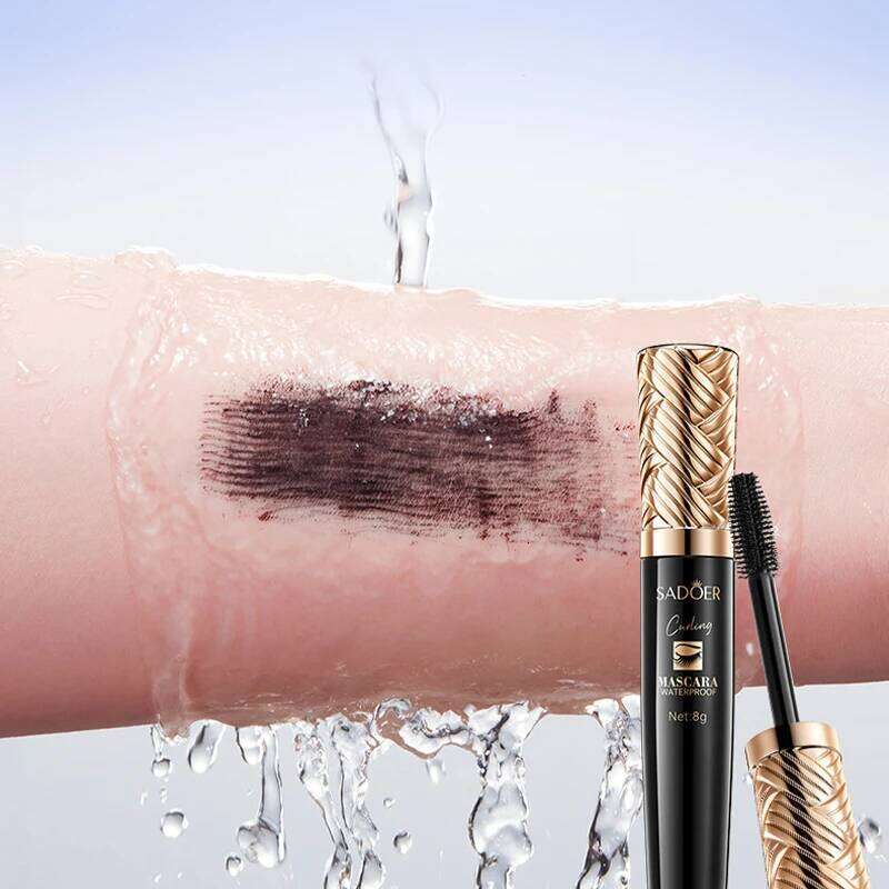 5D Lengthens Eyelashes Extension Black Silk Fiber Female Makeup Cosmetic Waterproof Mascara X250722