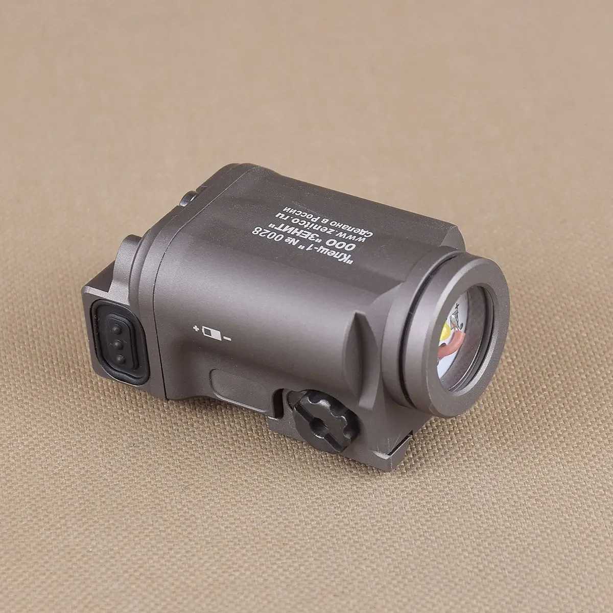 Tactical Zenitco Klesch-1S GEN.2.0 Weapon Gun Light Constant Strobe Momentary Output Hunting Pistol Glock17 Scout Flashlight W250722