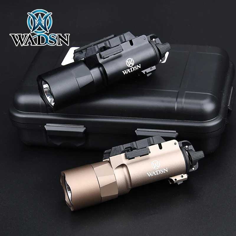 WADSN Tacitcal X300U x300 Ultra Surefire Flashlight Light For Picatinny Rail AR15 M4 HK416 Airsoft Accessories Weapon Gun W250722