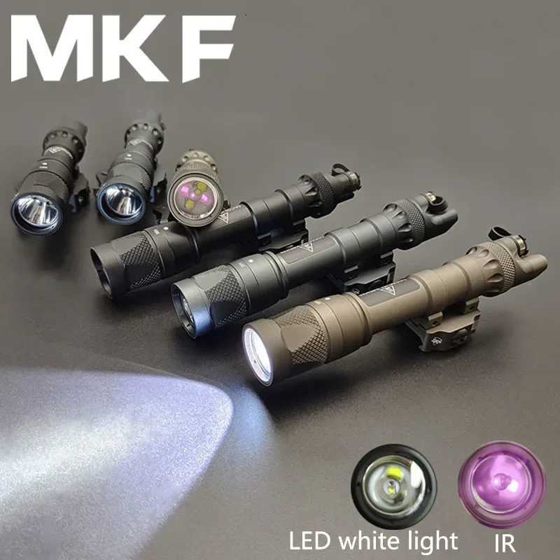 TactiC SF M323V M622V Weapon Light White LED+IR Fill Light Outdoor Hunting Flashlight With QD Quick Release Mount Remote Switch W250722