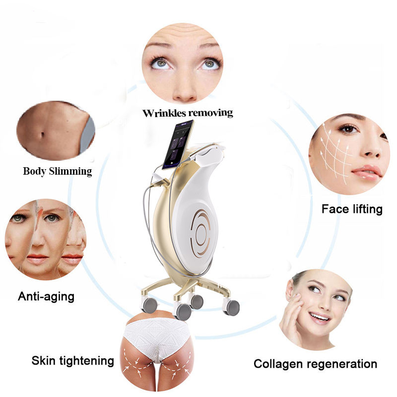 Hot New 3 In 1 30D Max Facial Lifting Machine 30D HIFU Skin Tightening High Intensity Focused Ultrasound Wrinkle Removal Machine