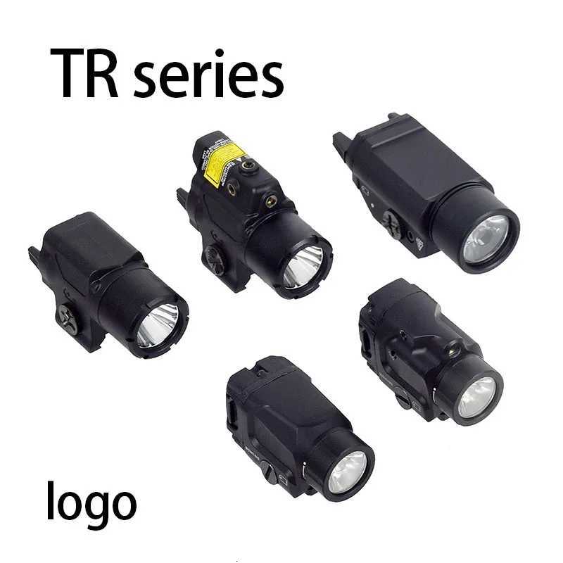 Tactical Olight Lamp TR8 TR7 TR1 Series Airsoft Weapons Light Scout Pistol Glock Strobe Flashlight Olight Airsoft 20mm Rail W250722