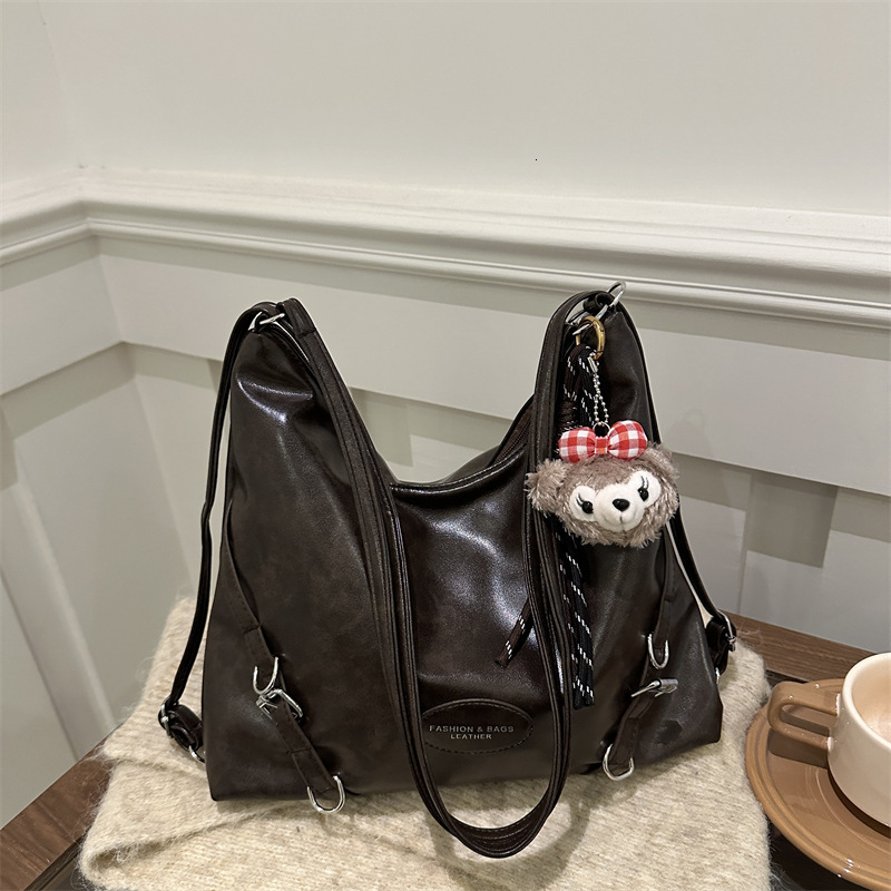2025 Summer new women's crossbody women's bag large capacity women's handbag new retro fashion crossbody bag new women's shoulder 