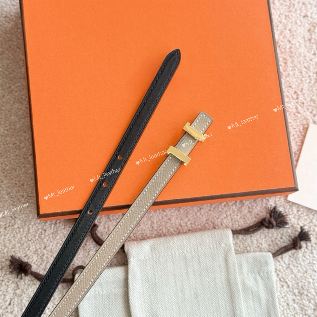 Designer Women Belt Real Leather belt Thin belt 1.3cm Width Belts Golden Silver Buckle Dress Jeans Sweater Waistband Belt with orange box High quality belt