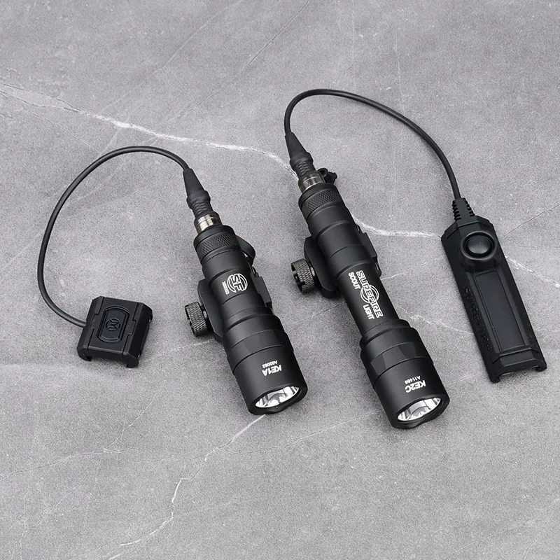 WADSN Tactical SF Surefire M300 M600 M300B M300C M600U Airsoft Powerful Flashlight Weapon Scout Lamp Hunting Rifle Light Torch W250722