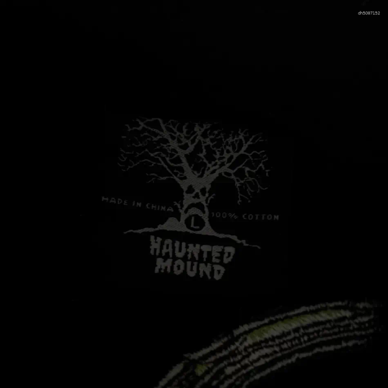 Men's T Shirts Haunted Mound Pumpkin Head Polo ShirtY2K Tshirt Mens Hip Hop Letter Embroidery Retro Oversized Shirt Cotton Short Sleeve Tops