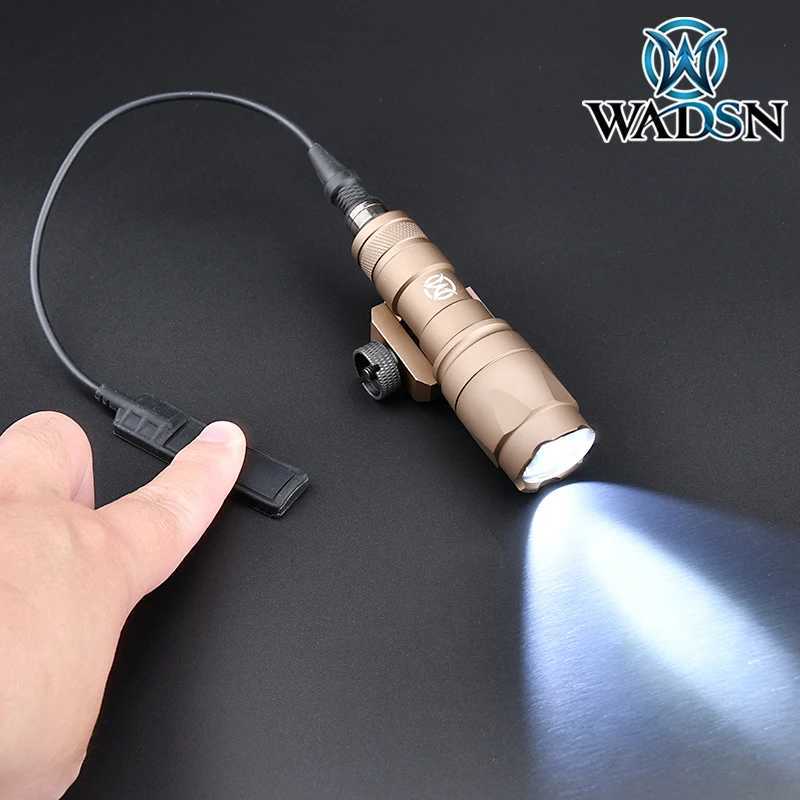 300M300A Flashlight Surefire Scout Light Tactical Mini Gun Light Fit 20mm Picatinny Rail Airsoft Hunting Weapon Light W250722
