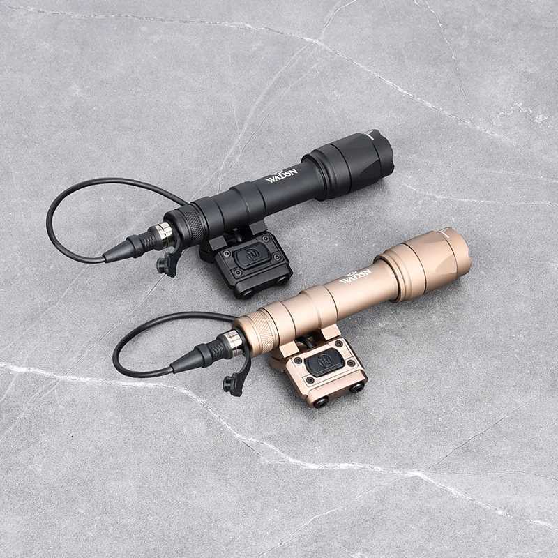 WADSN Airsoft Tactical M600C M300A Flashlight Hunting Weapon Scout Light With Modbutton Pressure Remote Switch Fits 20MM Rail W250722