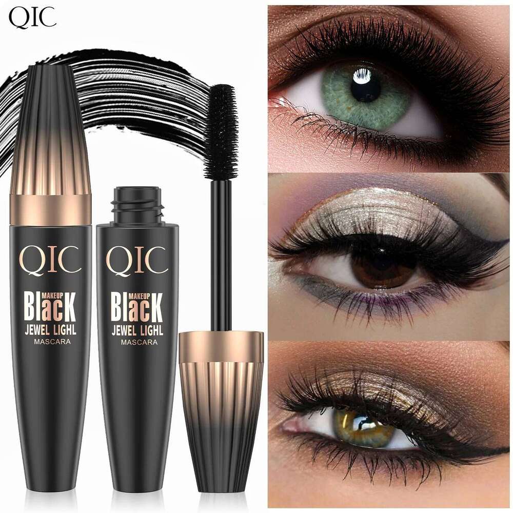 4D Silk Black Natural Volume Length Liquid Mascara with Fiber extending Thickening and Waterproof Sdge-proof X250722