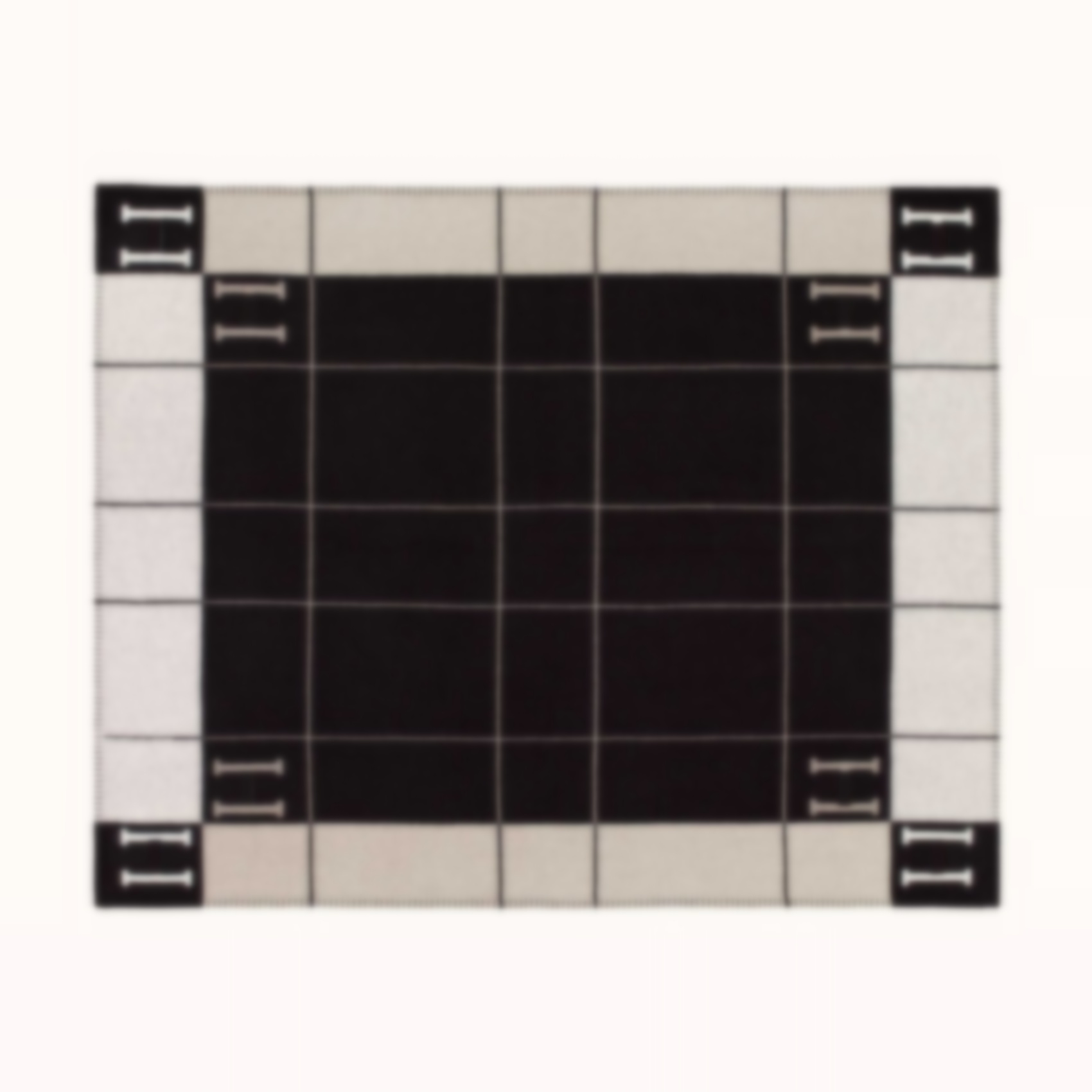 Designer blankets airplane blankets home cashmere and wool blankets single-letter H blankets for sofas air-conditioning blankets for