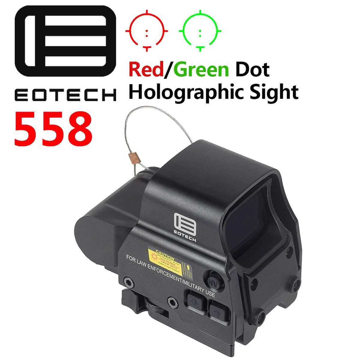 55 552 553 558 Holographic Sight Scope Red Green Dot Sight Hunting Red Dot Reflex Sight Hot 20mm Mount Riflescopes W250723