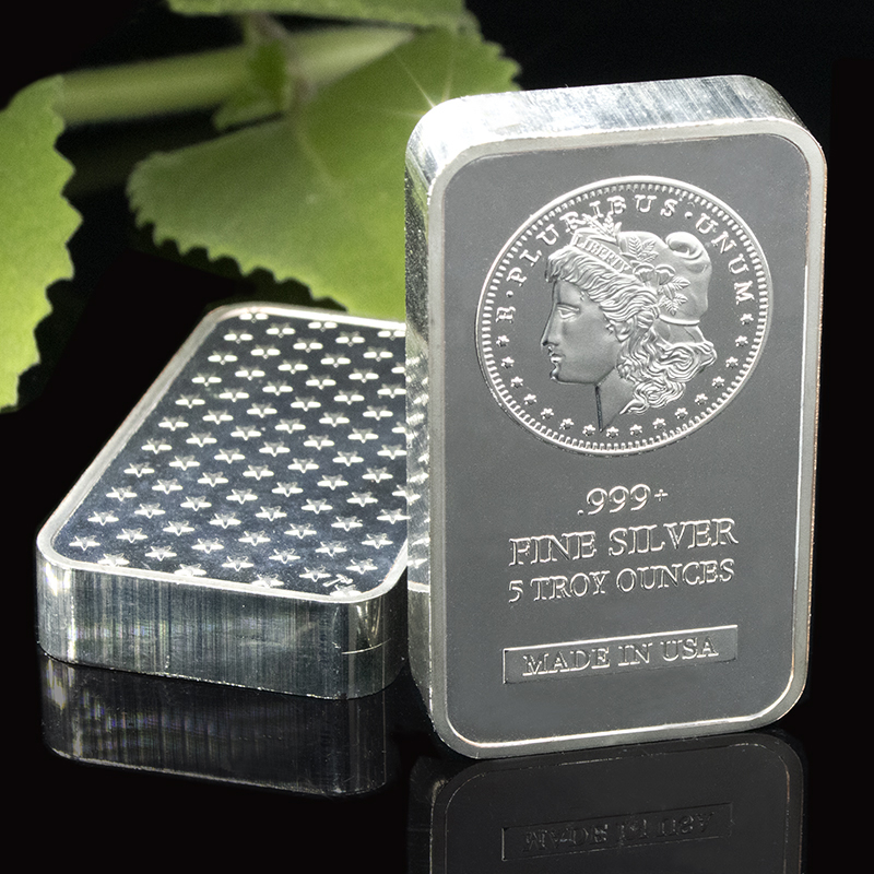 5 oz silver plated usa badge coin nonmagnetic collectible bar decorative gift
